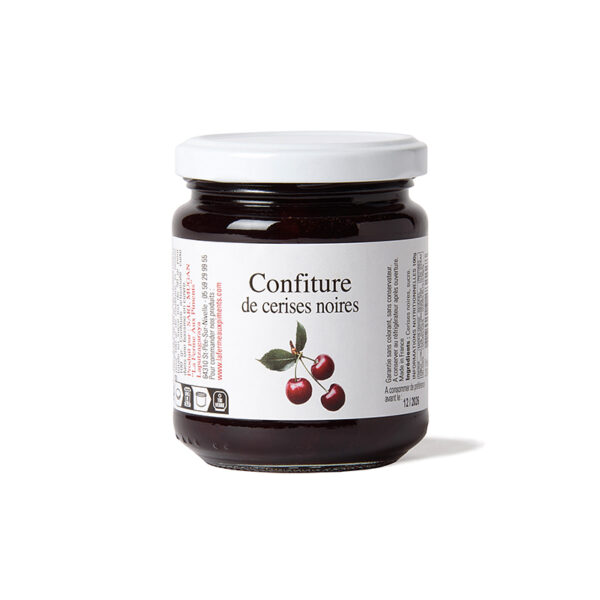 Confiture de cerises noires