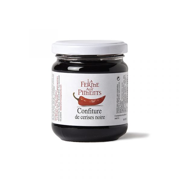 Confiture de cerises noire
