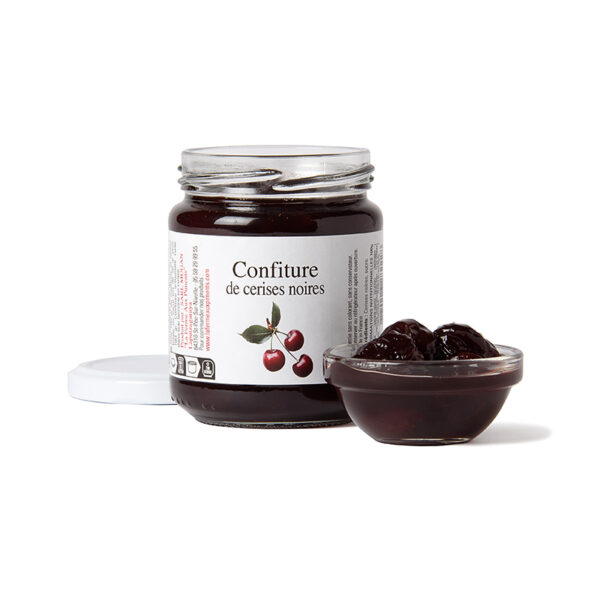 Confiture de cerises noires