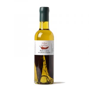 Huile d’olive aux piments d’Espelette