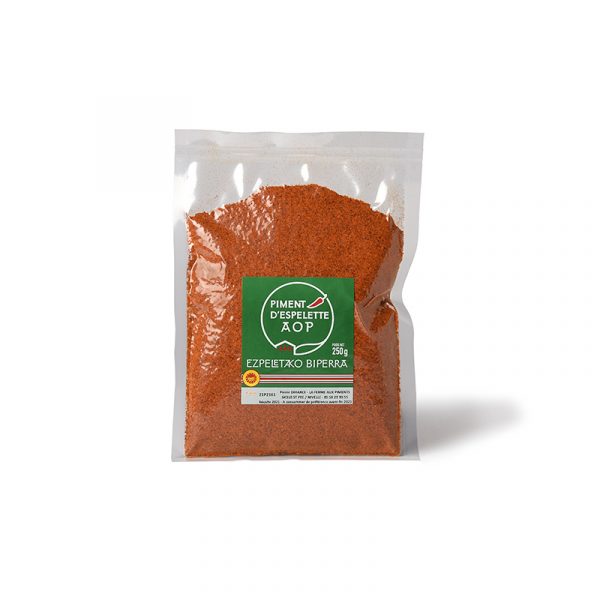 Poudre de Piment d’Espelette AOP en sachet