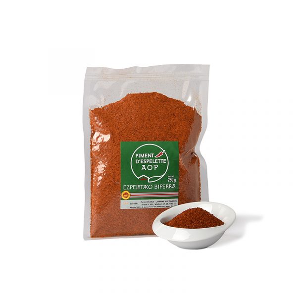 Poudre de Piment d’Espelette AOP en sachet